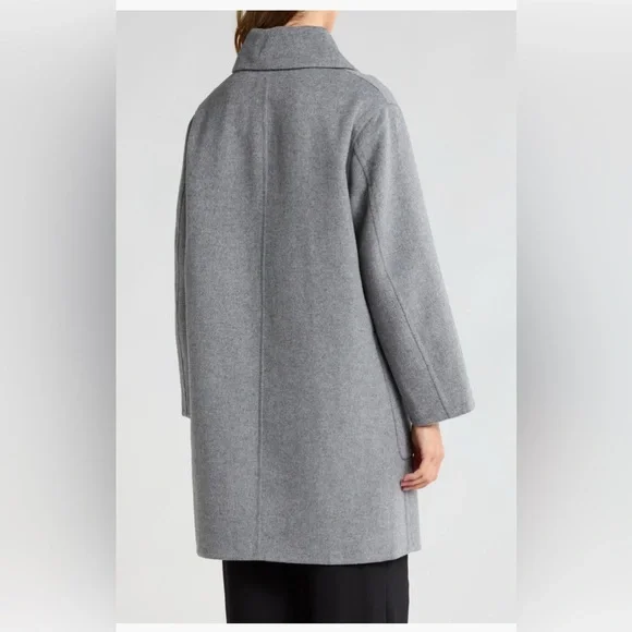 VincePatch Pocket Car Coat NWT /Color: Heather Charcoal / Size M / Runs Large